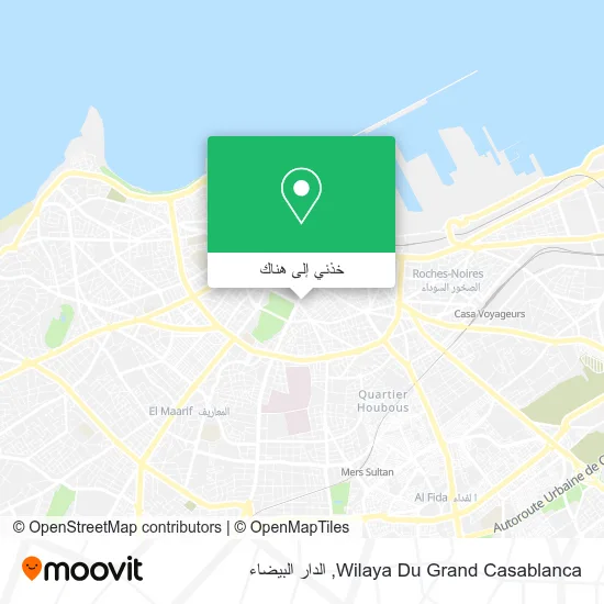 خريطة Wilaya Du Grand Casablanca
