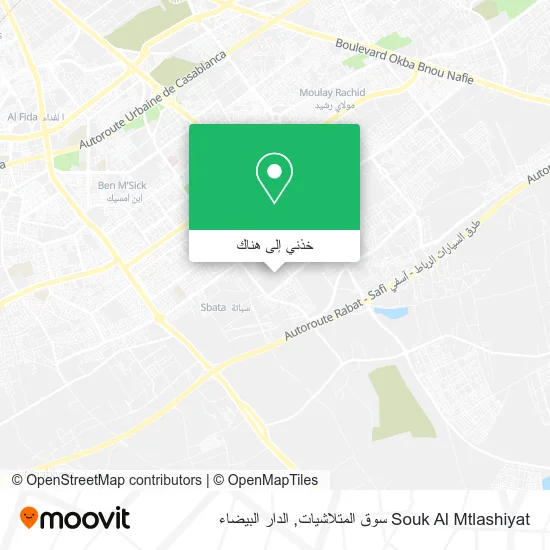 خريطة Souk Al Mtlashiyat سوق المتلاشيات