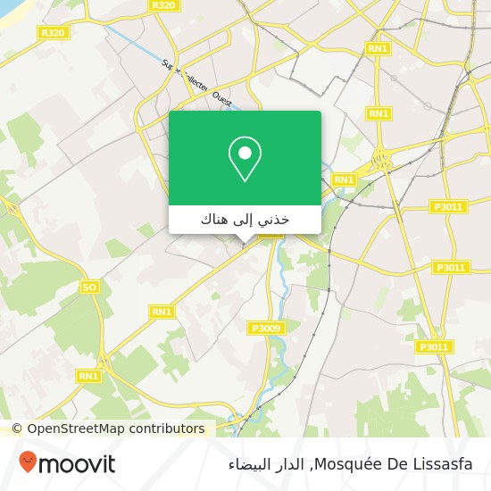 خريطة Mosquée De Lissasfa