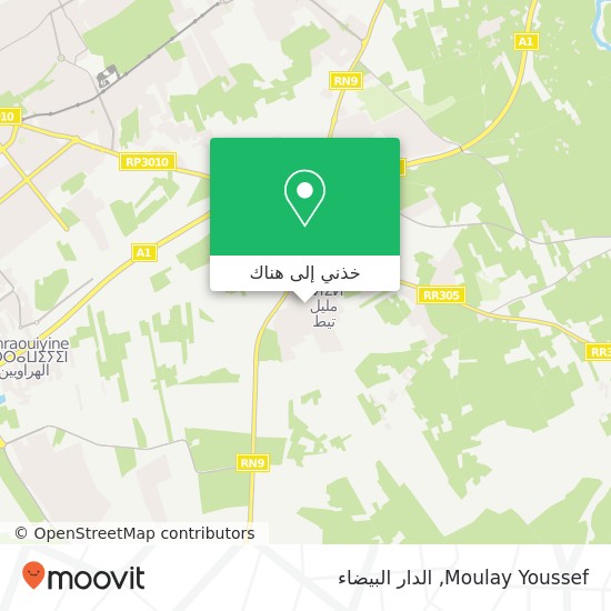 خريطة Moulay Youssef