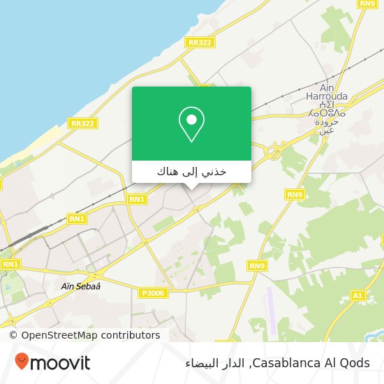 خريطة Casablanca Al Qods
