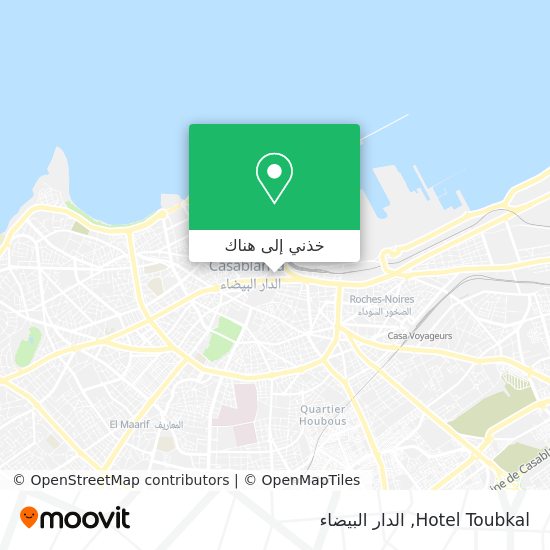 خريطة Hotel Toubkal