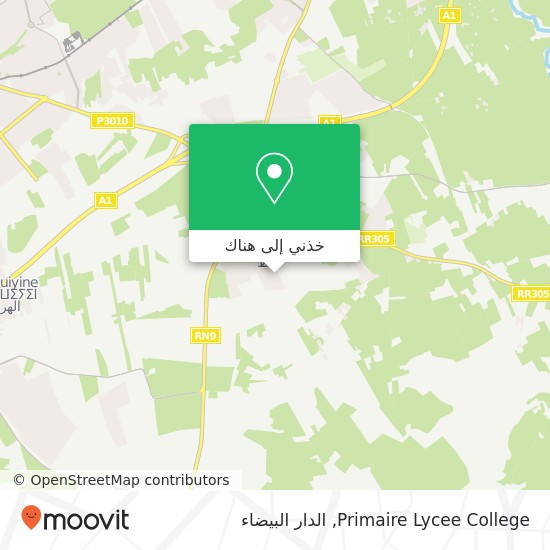 خريطة Primaire Lycee College