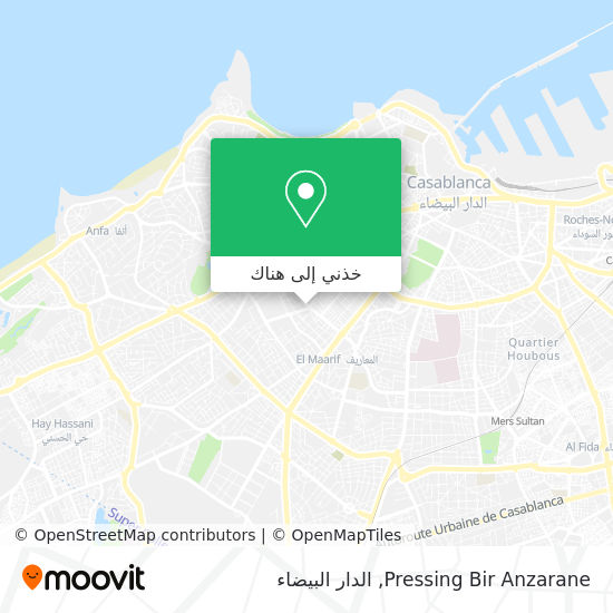 خريطة Pressing Bir Anzarane