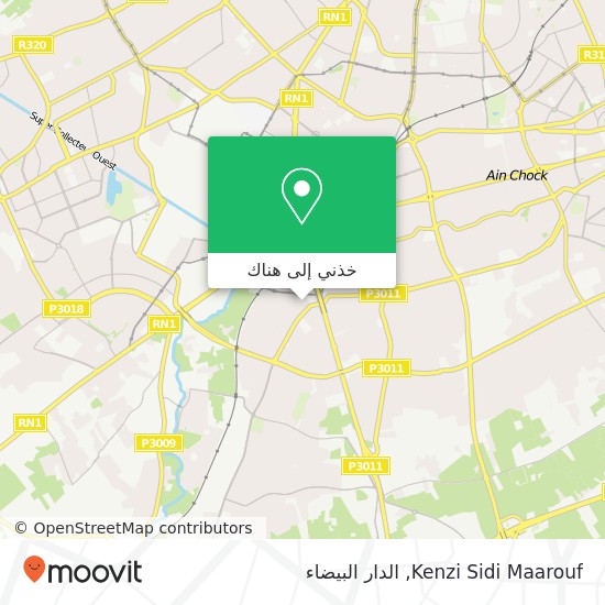 خريطة Kenzi Sidi Maarouf