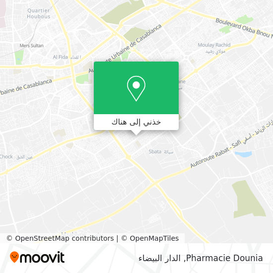 خريطة Pharmacie Dounia