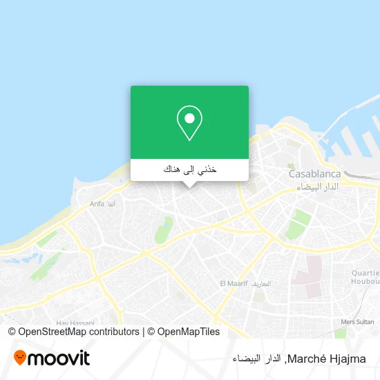 خريطة Marché Hjajma