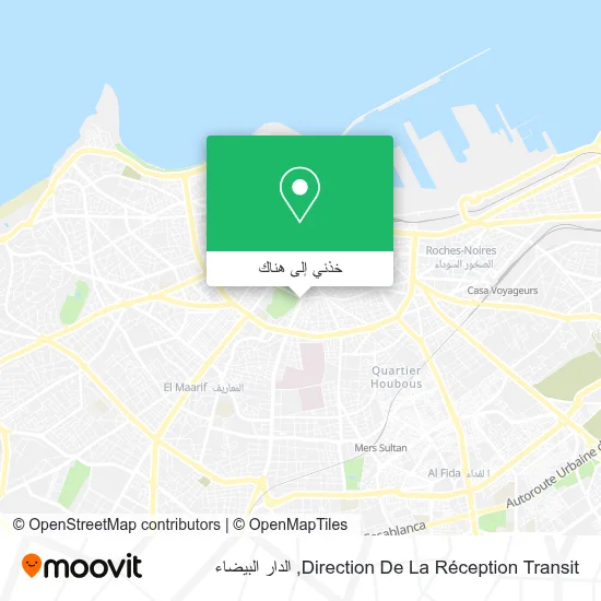 خريطة Direction De La Réception Transit