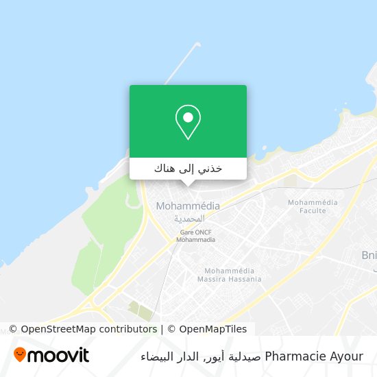 خريطة Pharmacie Ayour صيدلية أيور