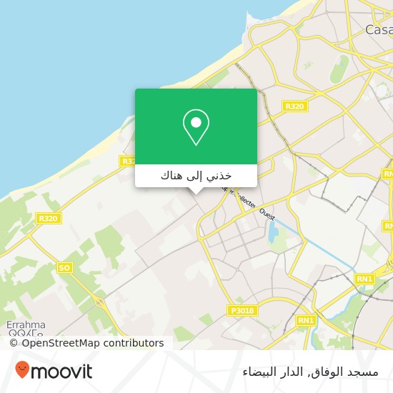 خريطة مسجد الوفاق