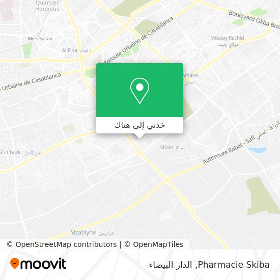 خريطة Pharmacie Skiba