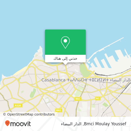 خريطة Bmci Moulay Youssef