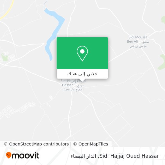 خريطة Sidi Hajjaj Oued Hassar