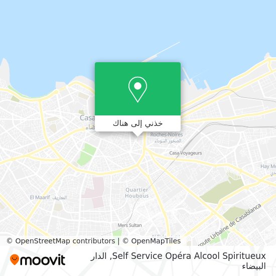 خريطة Self Service Opéra Alcool Spiritueux