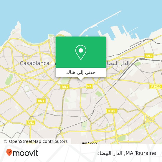 خريطة MA Touraine