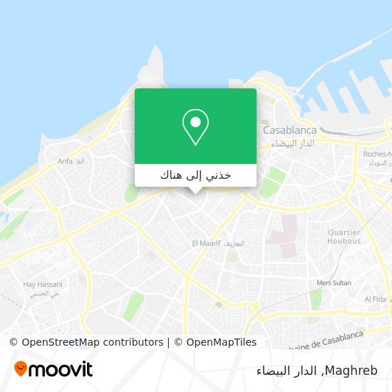 خريطة Maghreb
