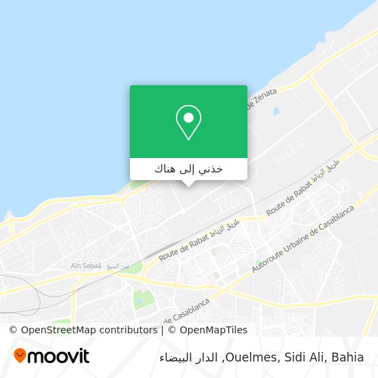 خريطة Ouelmes, Sidi Ali, Bahia