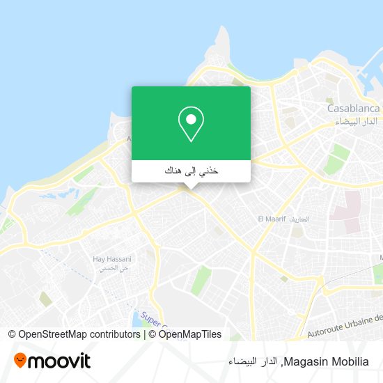 خريطة Magasin Mobilia