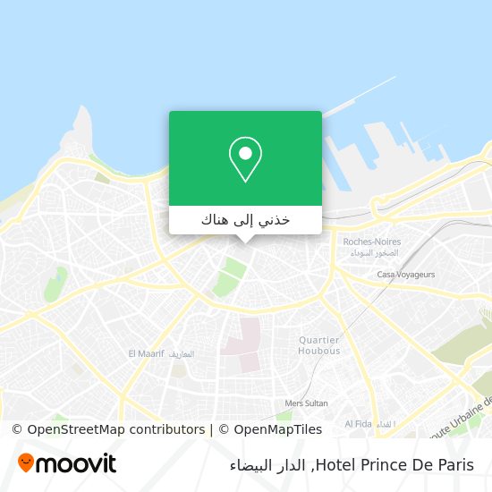 خريطة Hotel Prince De Paris