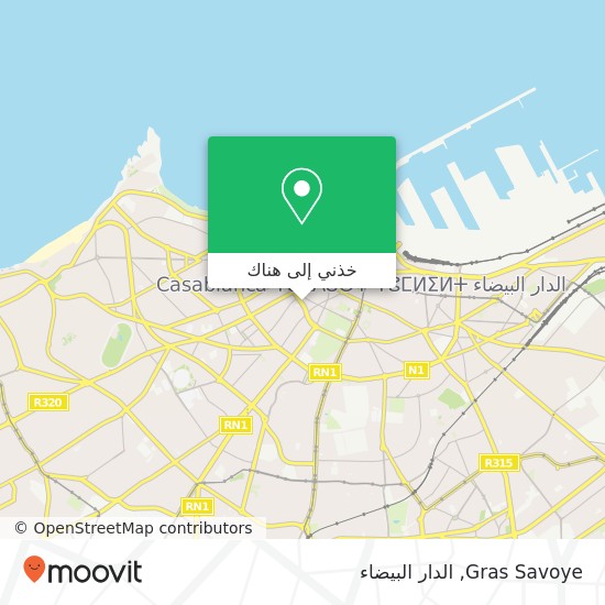 خريطة Gras Savoye