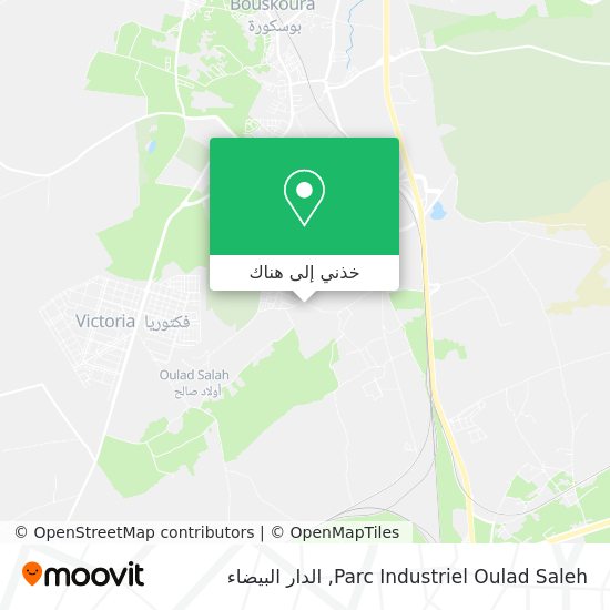 خريطة Parc Industriel Oulad Saleh
