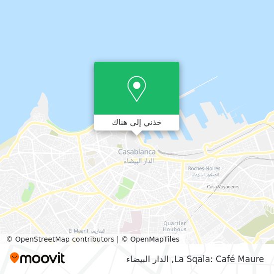 خريطة La Sqala: Café Maure