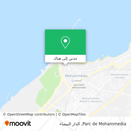 خريطة Parc de Mohammedia