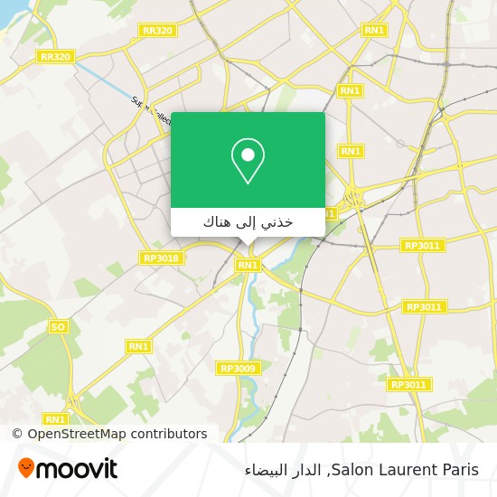 خريطة Salon Laurent Paris
