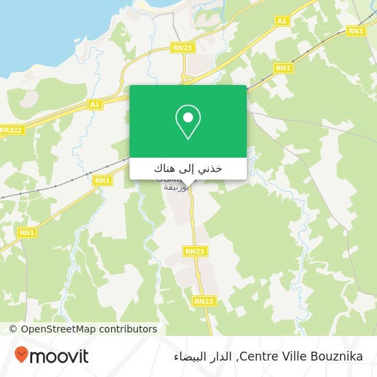 خريطة Centre Ville Bouznika