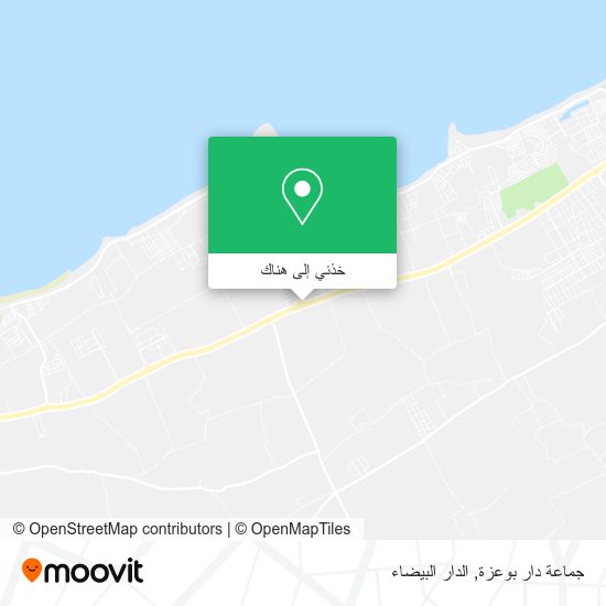 خريطة جماعة دار بوعزة