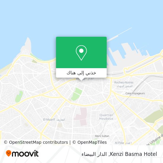 خريطة Kenzi Basma Hotel
