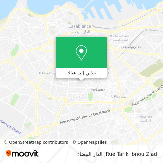 خريطة Rue Tarik Ibnou Ziad