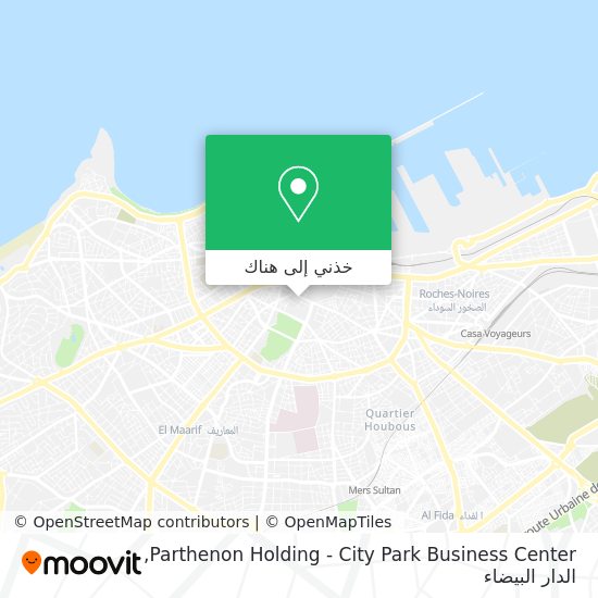خريطة Parthenon Holding - City Park Business Center