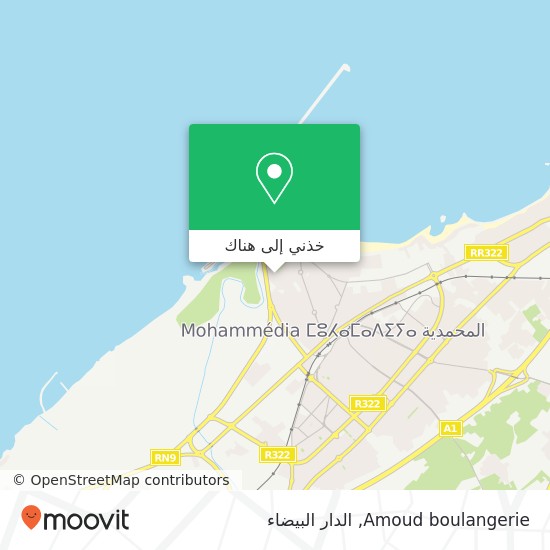 خريطة Amoud boulangerie