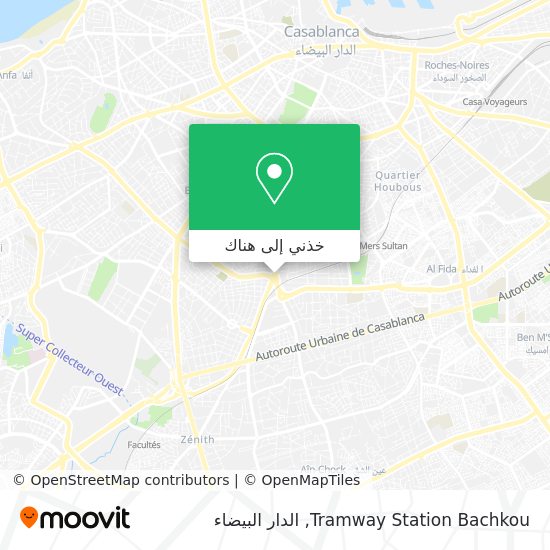 خريطة Tramway Station Bachkou