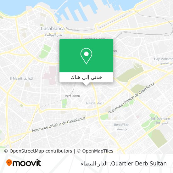 خريطة Quartier Derb Sultan