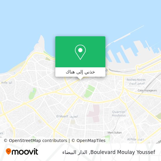 خريطة Boulevard Moulay Youssef