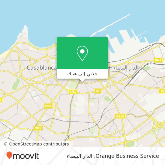 خريطة Orange Business Service