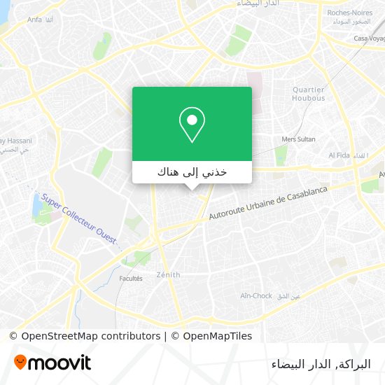 خريطة البراكة