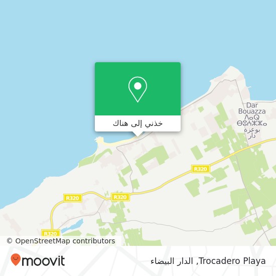 خريطة Trocadero Playa