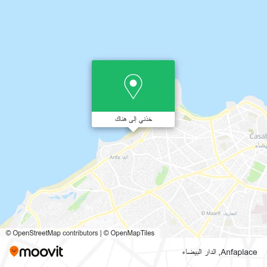 خريطة Anfaplace