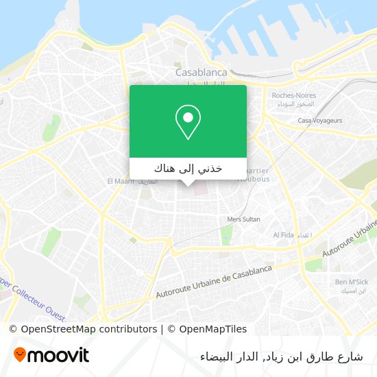 خريطة شارع طارق ابن زياد