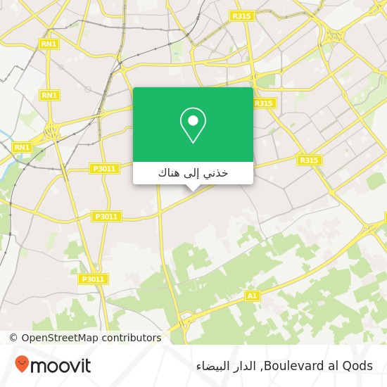 خريطة Boulevard al Qods