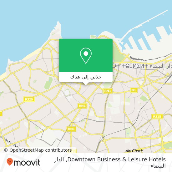 خريطة Downtown Business & Leisure Hotels