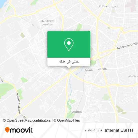 خريطة Internat ESITH