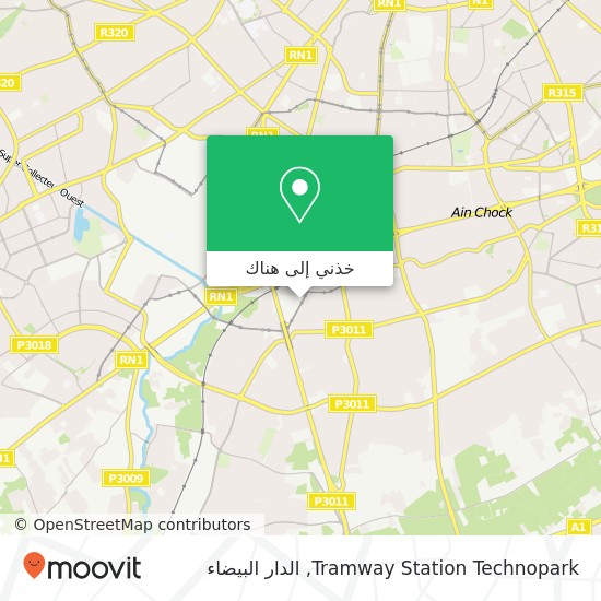 خريطة Tramway Station Technopark