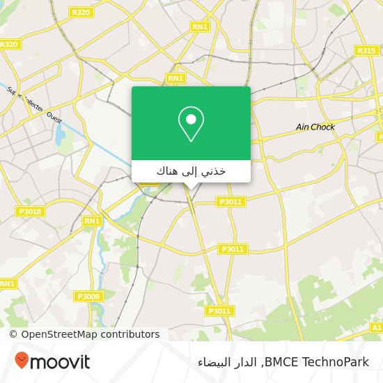 خريطة BMCE TechnoPark
