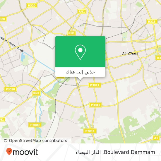 خريطة Boulevard Dammam