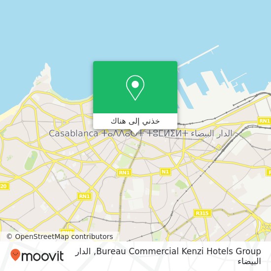 خريطة Bureau Commercial Kenzi Hotels Group