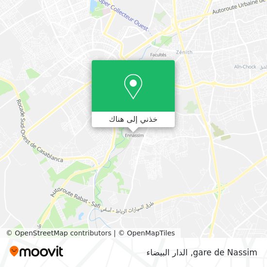 خريطة gare de Nassim